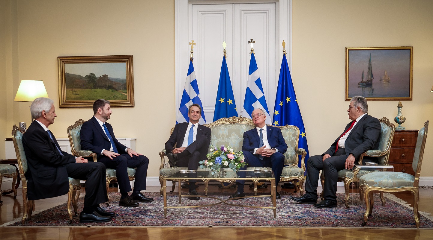 Δεξίωση στο Προεδρικό Μέγαρο από τον Πρόεδρο της Δημοκρατίας Κωσταντίνο Τασούλα για την 52η επέτειο της αποκατάστασης της Δημοκρατίας, Παρασκευή 24 Ιουλίου 2026 (ΓΙΑΝΝΗΣ ΠΑΝΑΓΟΠΟΥΛΟΣ