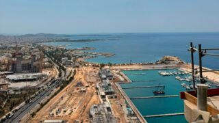 Θέα από τον ουρανοξύστη στο Ελληνικό