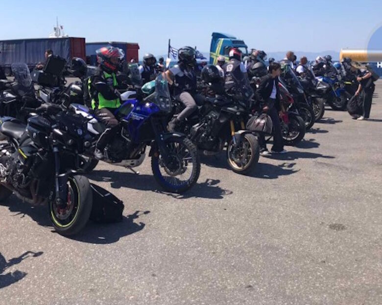 Στη Ρόδο οι 34 Κύπριοι μοτοσικλετιστές για τις εκδηλώσεις μνήμης Ισαάκ και Σολωμού