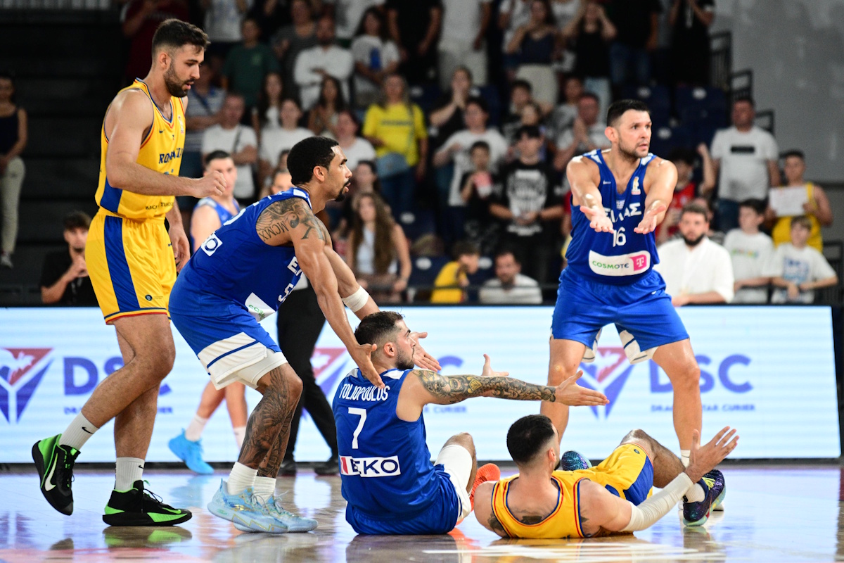 Ρουμανία - Ελλάδα 73-66: Ήττα «σοκ» για την Εθνική μπάσκετ στην Οραντέα, για τα «παράθυρα» του Μουντομπάσκετ