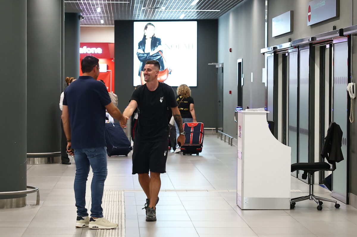 ΑΦΙΞΗ ΤΟΥ ΜΠΑΠΤΙΣΤ ΣΑΝΤΑΜΑΡΙΑ ΣΤΗ ΘΕΣΣΑΛΟΝΙΚΗ ΓΙΑ ΤΗΝ ΟΜΑΔΑ ΤΟΥ ΠΑΟΚ (ΡΑΦΑΗΛ ΓΕΩΡΓΙΑΔΗΣ
