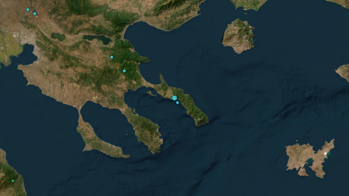Σεισμός στο Αγιος Όρος μεγέθους 3,9 Ρίχτερ