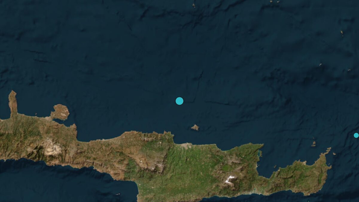 Σεισμός στις Σίσες Ρεθύμνου μεγέθους 4,3 Ρίχτερ