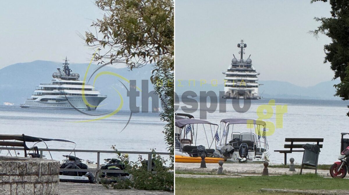 Το σκάφος στα Σύβοτα