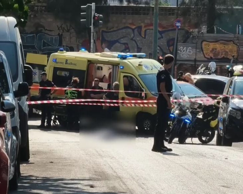 Το σημείο που έχει αποκλειστεί από τις Αρχές