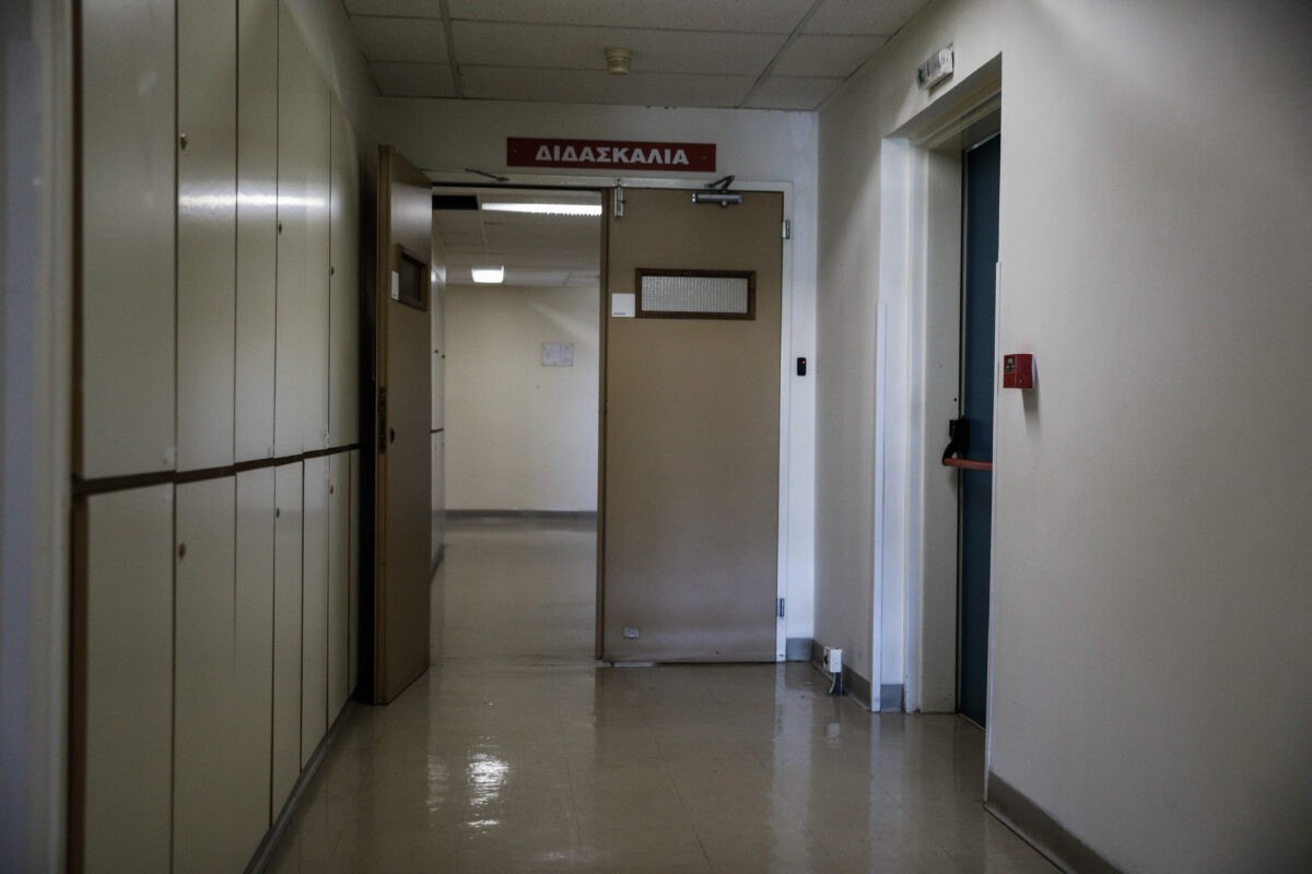 διάδρομος στο Θριάσιο νοσοκομείο