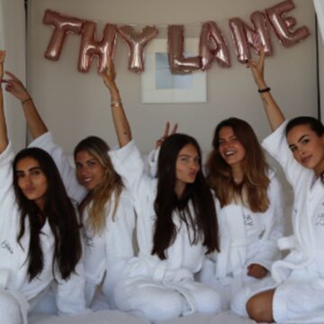 Η Thylane Blondeau με τις φίλες της