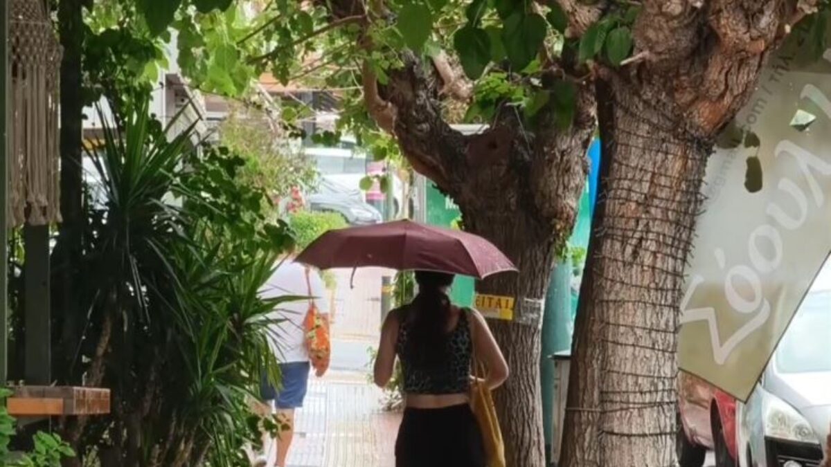 Βροχή στην Αθήνα