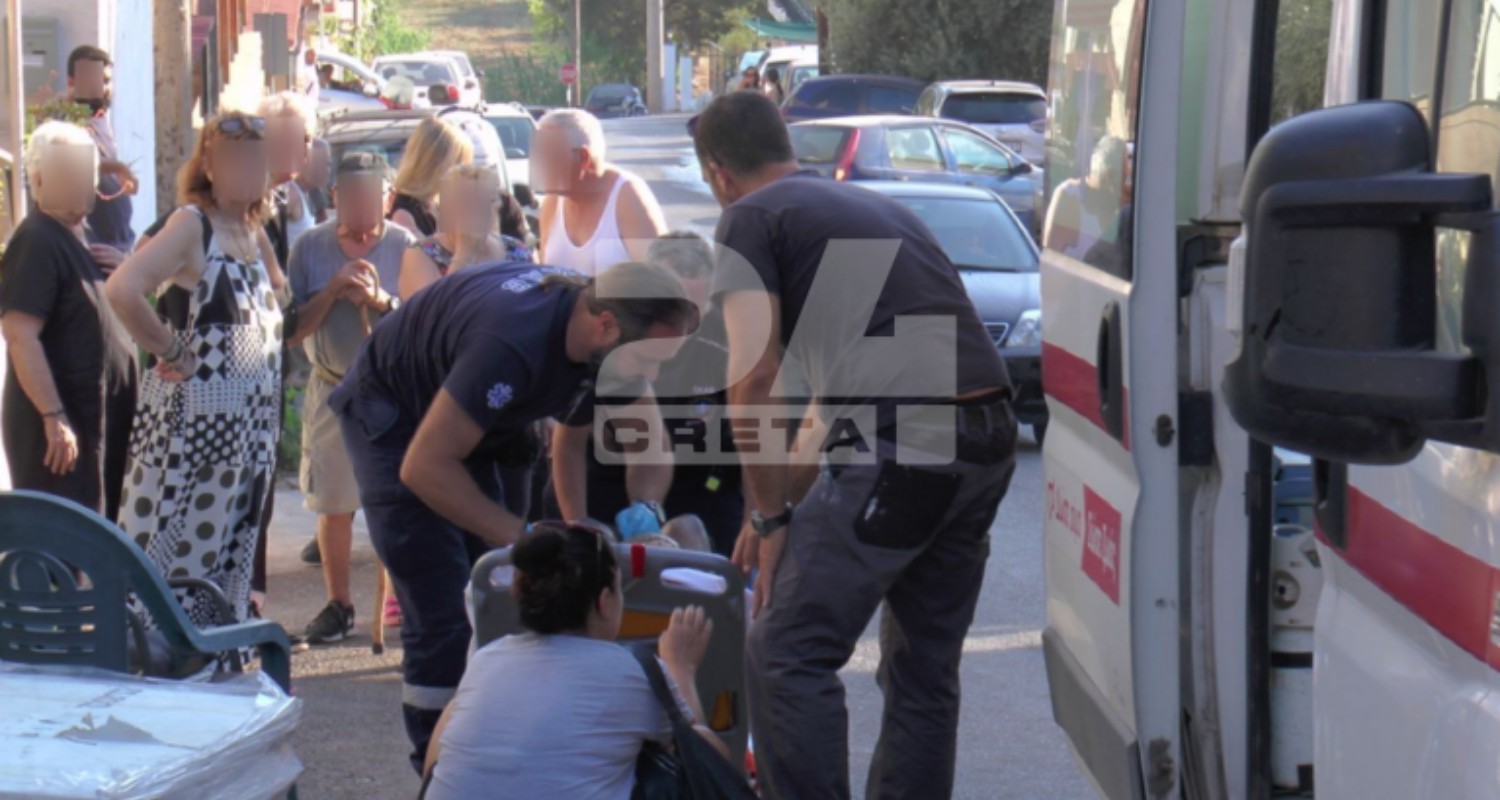 Ο ιδιοκτήτης μεταφέρεται στο Νοσοκομείο Χανίων