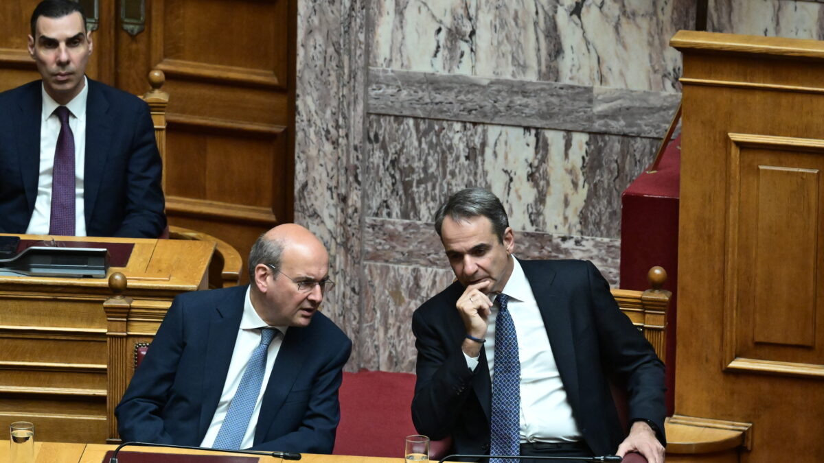 Χατζηδάκης και Μητσοτάκης