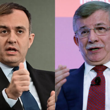 Τάσος Χατζηβασιλείου και Αχμέτ Νταβούτογλου