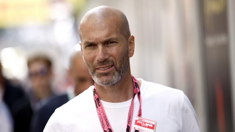 Ο Ζιντάν σε αγώνα της F1