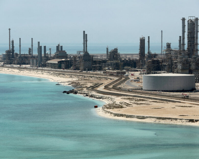 FILE PHOTO: General view of Saudi Aramco's Ras Tanura oil refinery and oil terminal in Saudi Arabia, May 21, 2018.