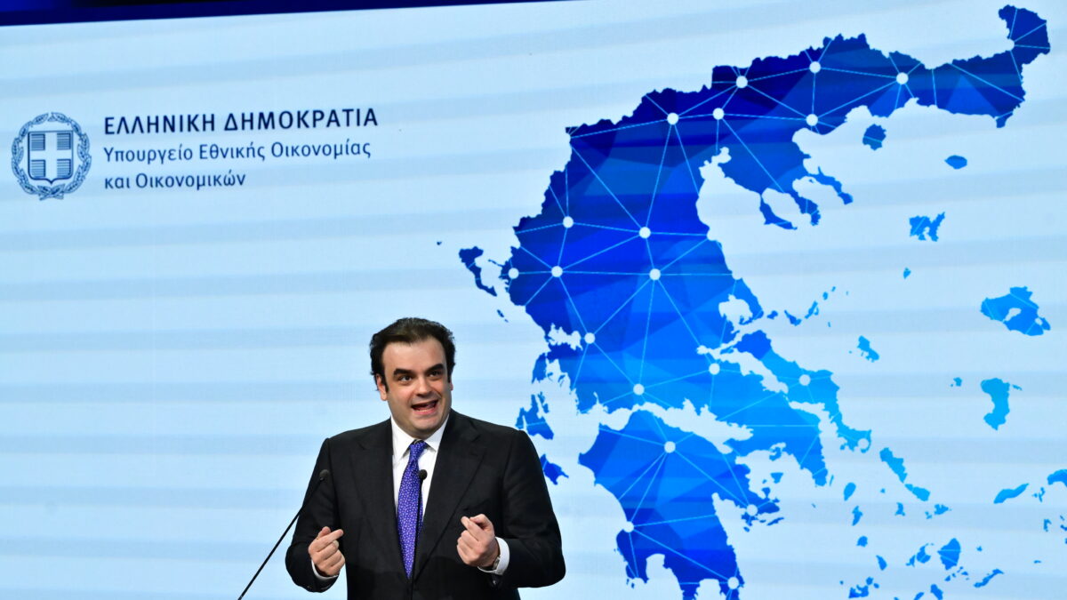 Ο Πρωθυπουργός Κυριάκος Μητσοτάκης στην εκδήλωση που διοργανώνει το Υπουργείο Εθνικής Οικονομίας και Οικονομικών για την παρουσίαση του Εθνικού Προγράμματος Ανάπτυξης 2026-2030 στο Ωδείο Αθηνών. Τρίτη 21 Ιουλίου 2026