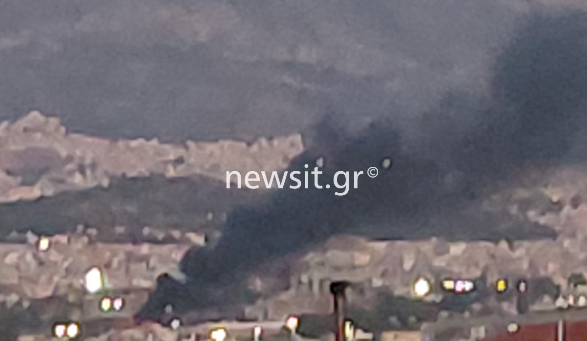 Φωτιά στο Αιγάλεω, κοντά στο νέο γήπεδο του Παναθηναϊκού