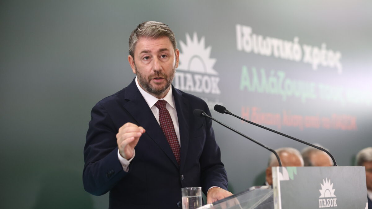 Ο Νίκος Ανδρουλάκης