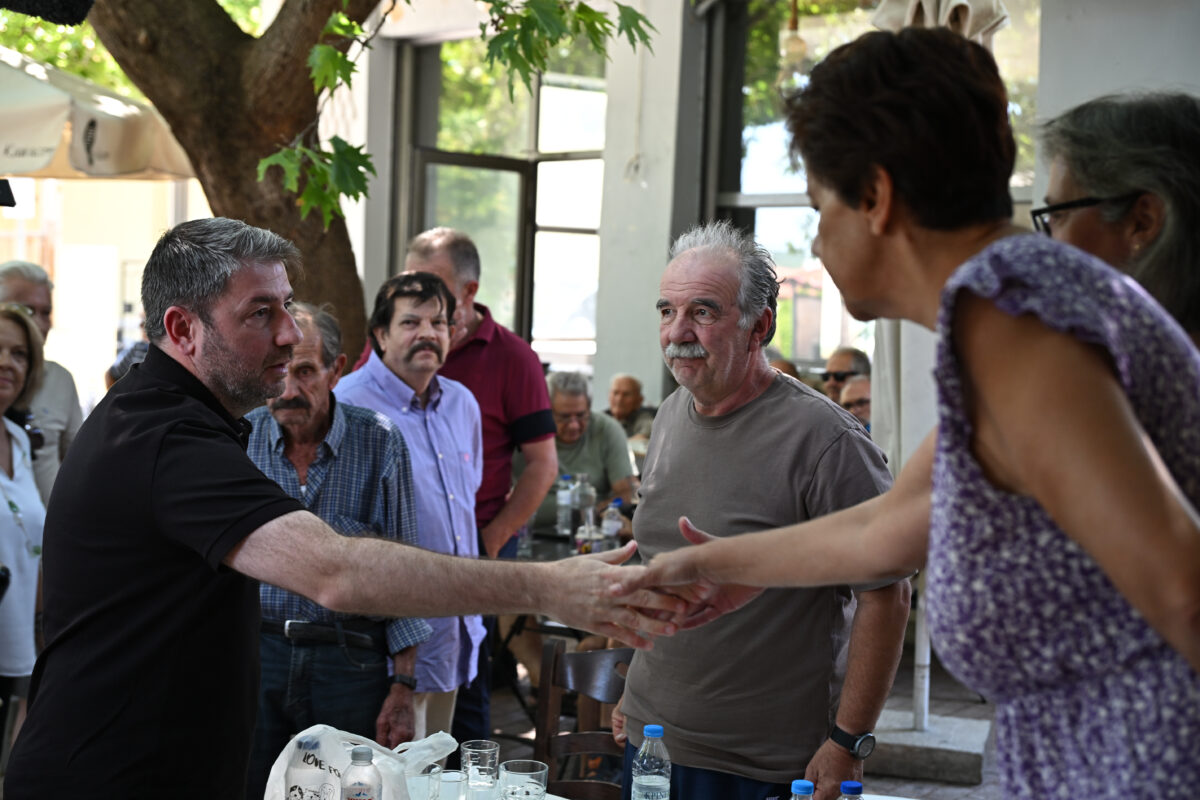 Νίκος Ανδρουλάκης από τη Βοιωτία: «Να σταματήσουμε να κλαίμε πάνω από τα καμένα»