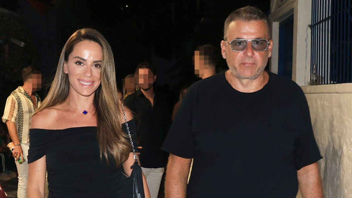 Ο Γιώργος Λιάγκας και η Μαρία Αντωνά