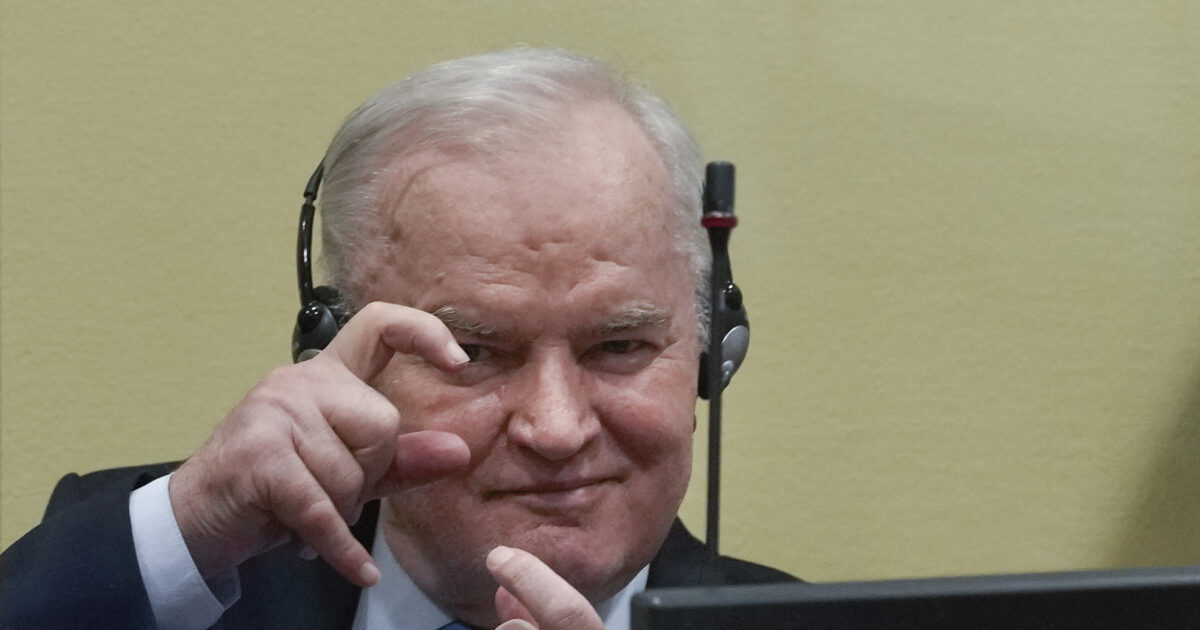 Ράτκο Μλάντιτς: Πέθανε ο πρώην ηγέτης των Σέρβων της Βοσνίας