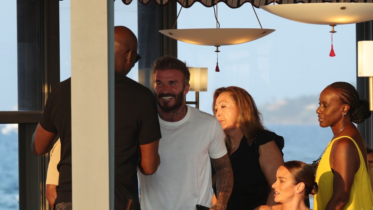 David Beckham και Michael Jordan