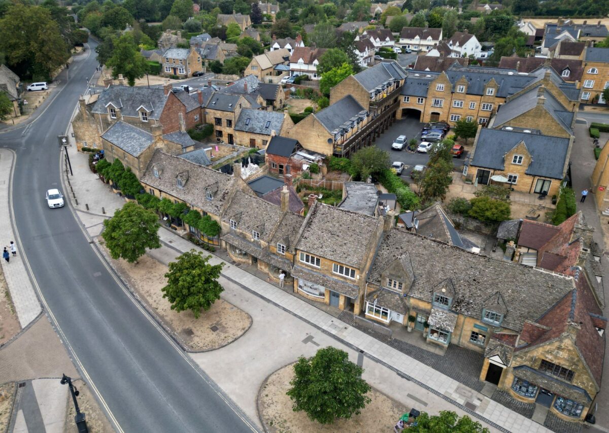 Τα Cotswolds στη Βρετανία