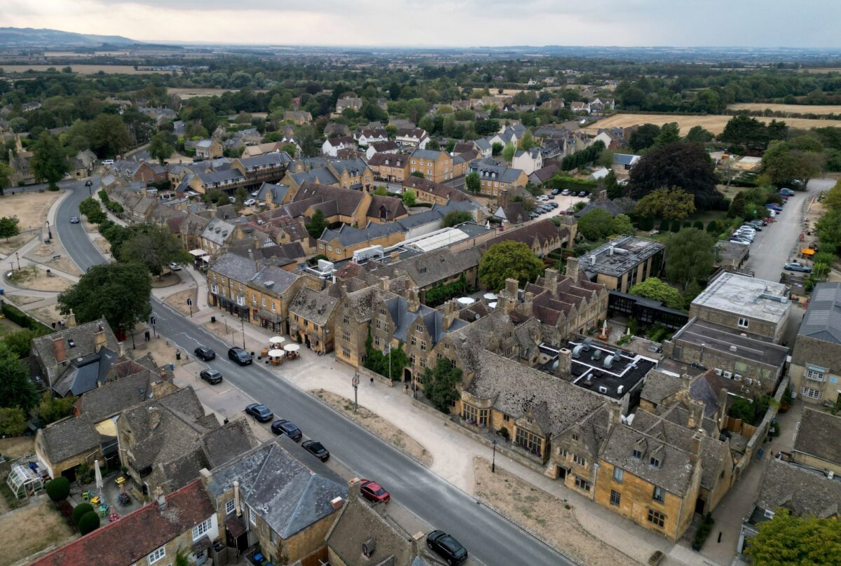 Τα Cotswolds στη Βρετανία