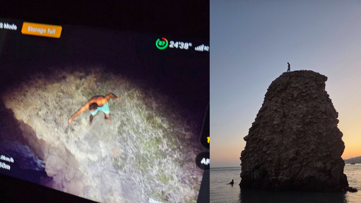 Διάσωση τουρίστα στη Μήλο
