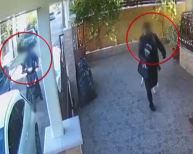 Εικόνα από τον τηλεοπτικό σταθμό ΣΚΑΪ