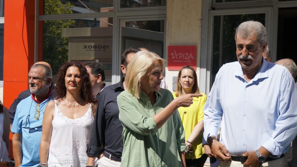 Η Ρένα Δούρου και ο Παύλος Πολάκης
