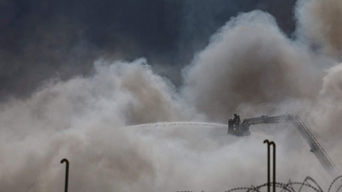 drone fire