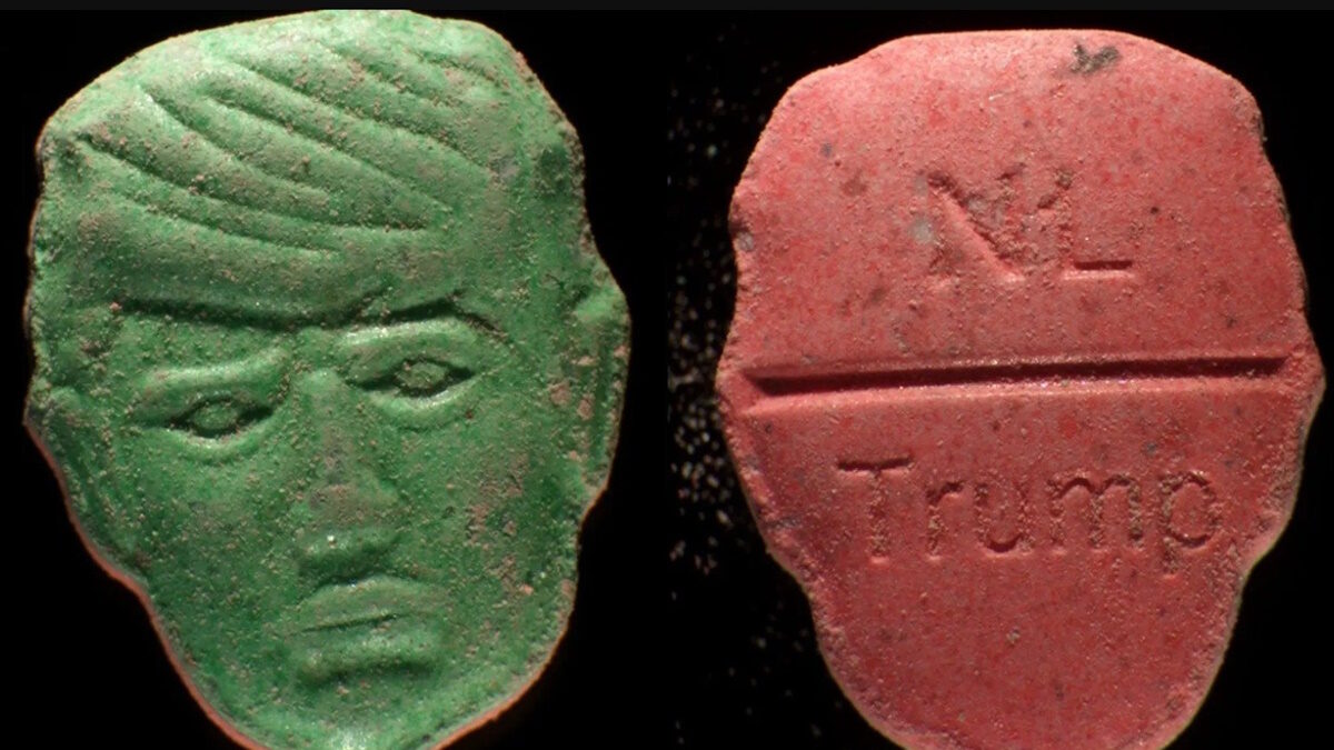 Χάπια ecstasy με το πρόσωπο του Τραμπ κατασχέθηκαν στην Ολλανδία