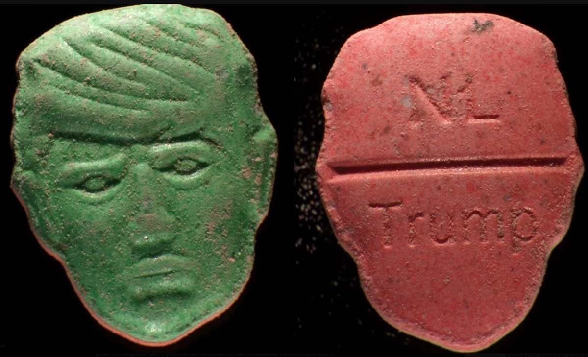 Χάπια ecstasy με το πρόσωπο του Τραμπ κατασχέθηκαν στην Ολλανδία