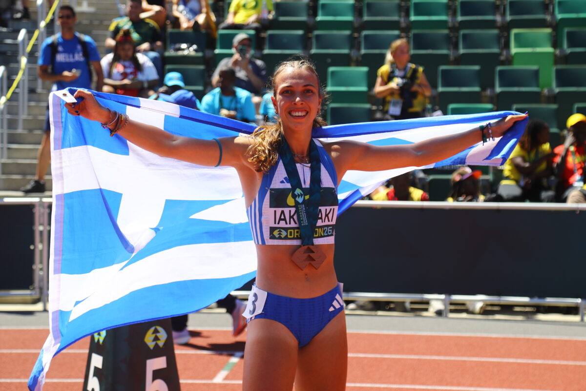 Ασύλληπτη Ελένη Ιακωβάκη: Διέλυσε το πανελλήνιο ρεκόρ και κατέκτησε το χάλκινο μετάλλιο στα 400 μέτρα με εμπόδια στο παγκόσμιο πρωτάθλημα Κ20