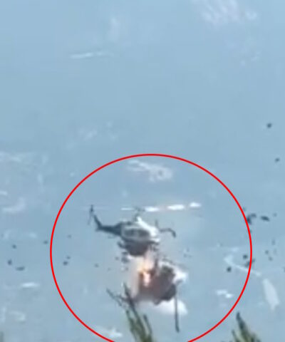 Φωτιά στην Ψάθα: Βίντεο ντοκουμέντο από τη στιγμή της σύγκρουσης των δύο ελικοπτέρων Bell