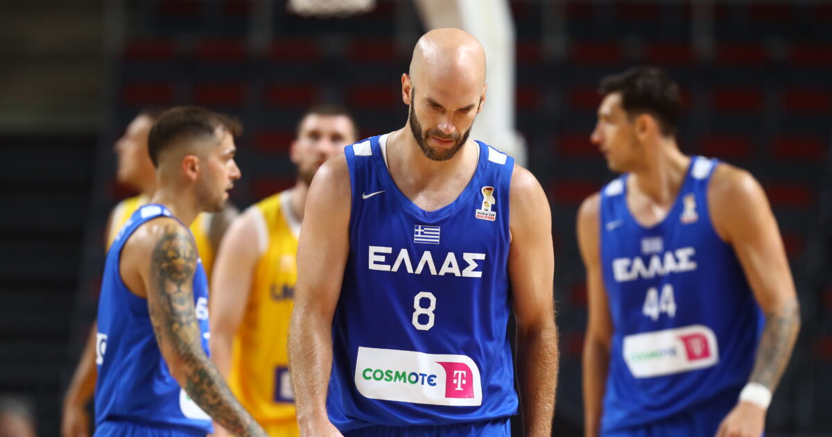 Ελλάδα 82-76: Οδυνηρή ήττα για την εθνική μπάσκετ και η πρόκριση στο Παγκόσμιο Κύπελλο δυσκόλεψε ακόμα περισσότερο