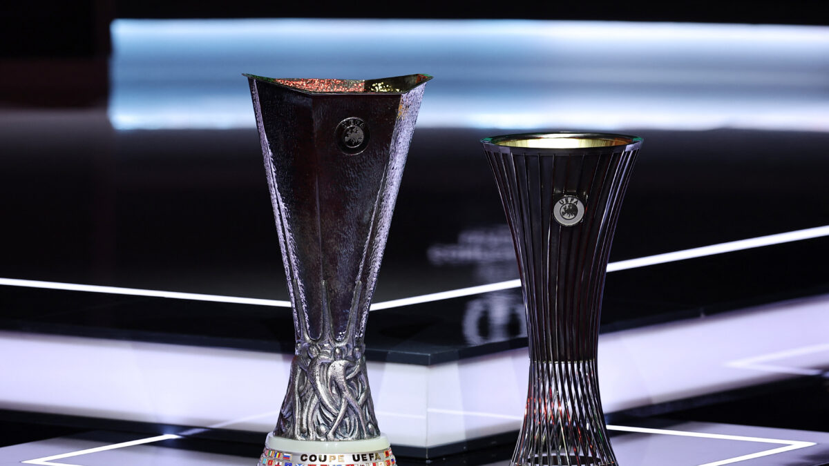 Τα τρόπαιο του Europa και του Conference League