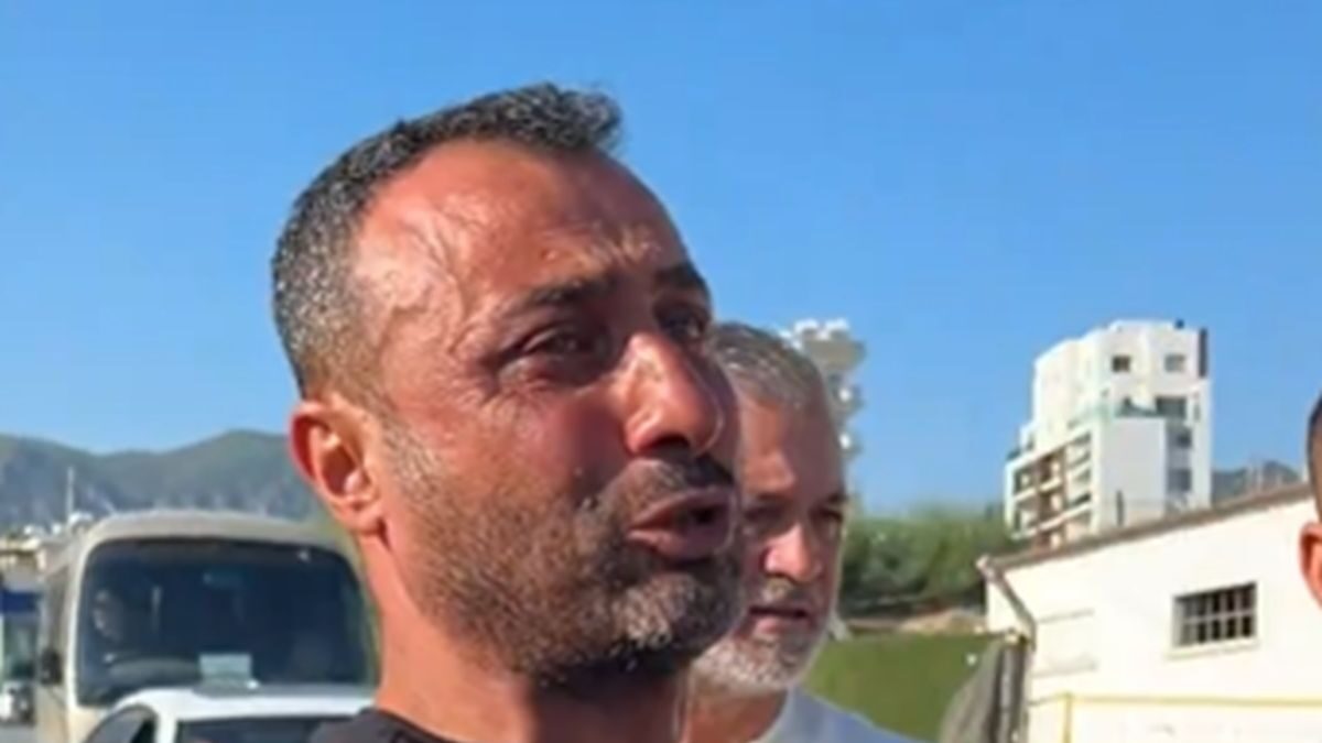 Πατέρας ψάχνει για τα παιδιά του μετά το ναυάγιο στην Κερύνεια