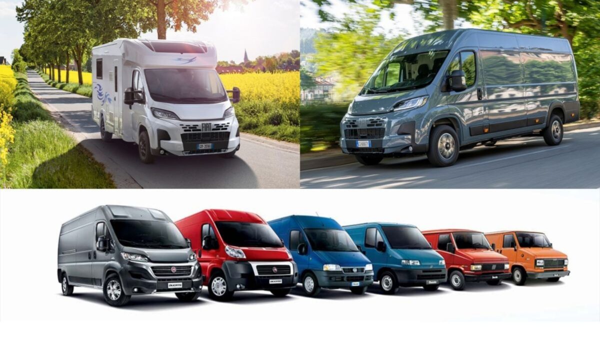Το Fiat Ducato έχει 3,5 εκατομμύρια πωλήσεις σε 45 χρόνια