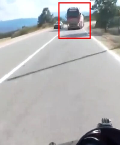 Προσήχθη ο οδηγός του βυτιοφόρου για την εξοργιστική προσπέραση στη Λίμνη Πλαστήρα