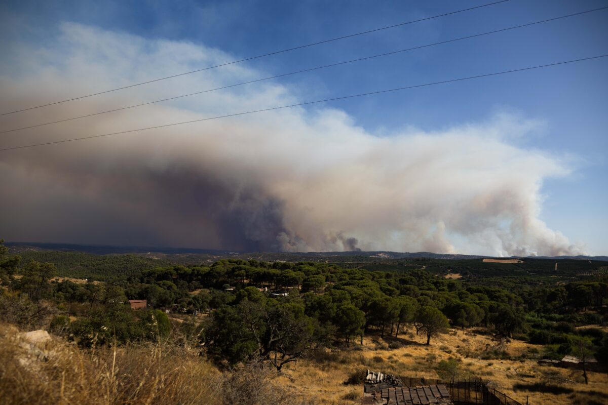 Ισπανία: Μαίνεται η μεγάλη φωτιά στην Ανδαλουσία - 800 άνθρωποι εγκατέλειψαν τα σπίτια τους