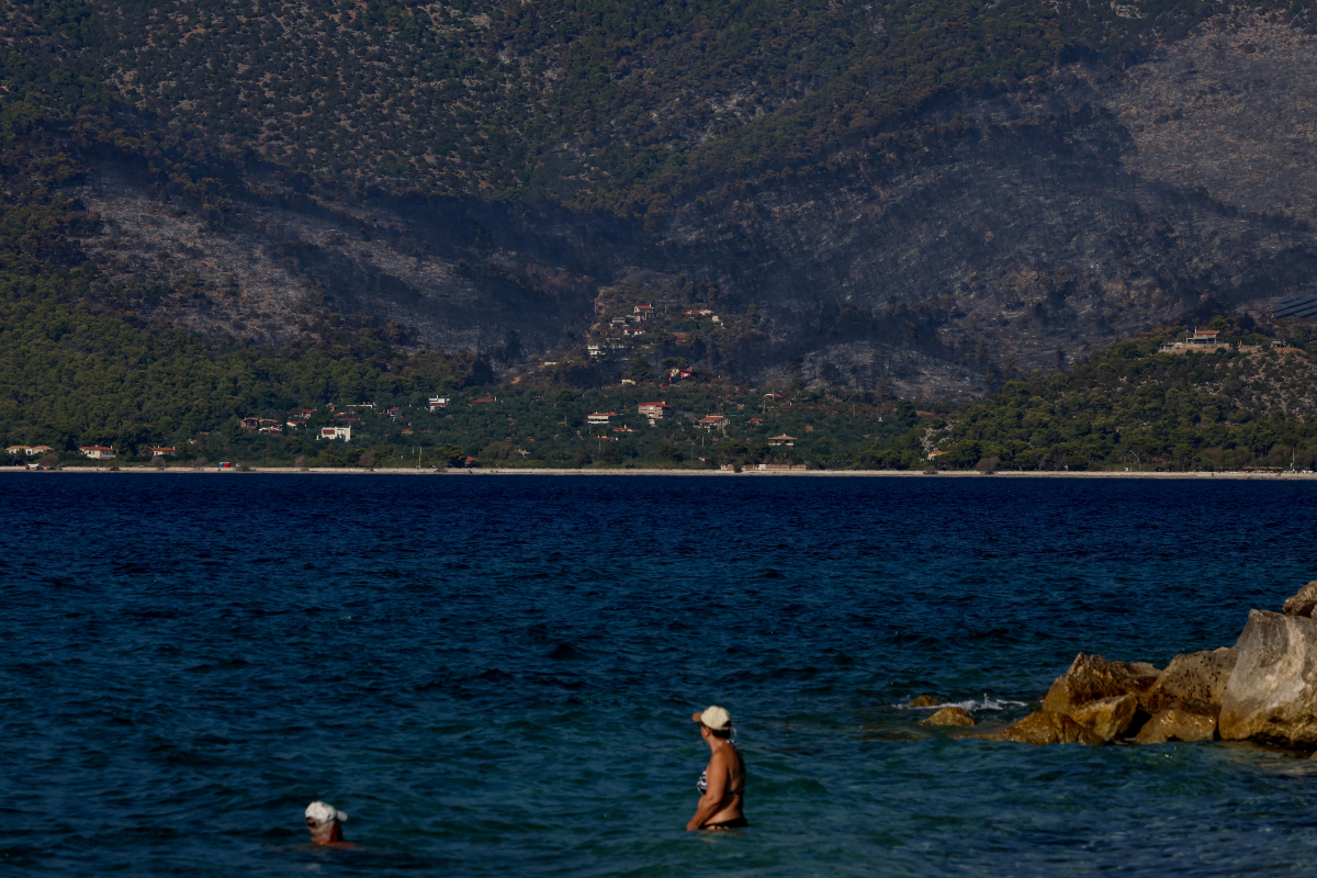 Η επόμενη ημέρα της φωτιάς στη Δυτική Αττική