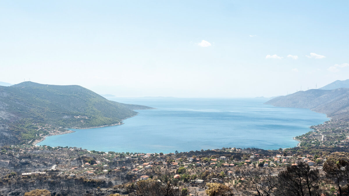 Ανυπολόγιστες καταστροφές από τη φωτιά στο Πόρτο Γερμενό
