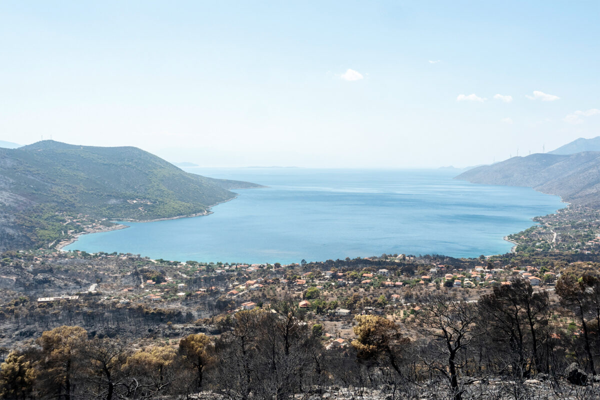 Ανυπολόγιστες καταστροφές από τη φωτιά στο Πόρτο Γερμενό