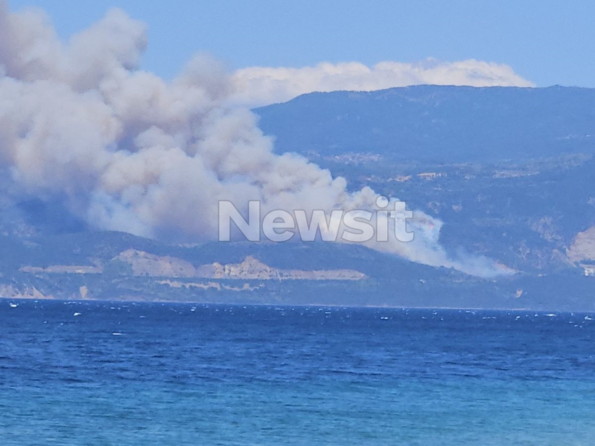 Φωτιά στο Σκάλωμα Φωκίδας - Μήνυμα του 112 για εκκένωση 4 οικισμών «απομακρυνθείτε προς Πευκάκι και Ευπάλειο»