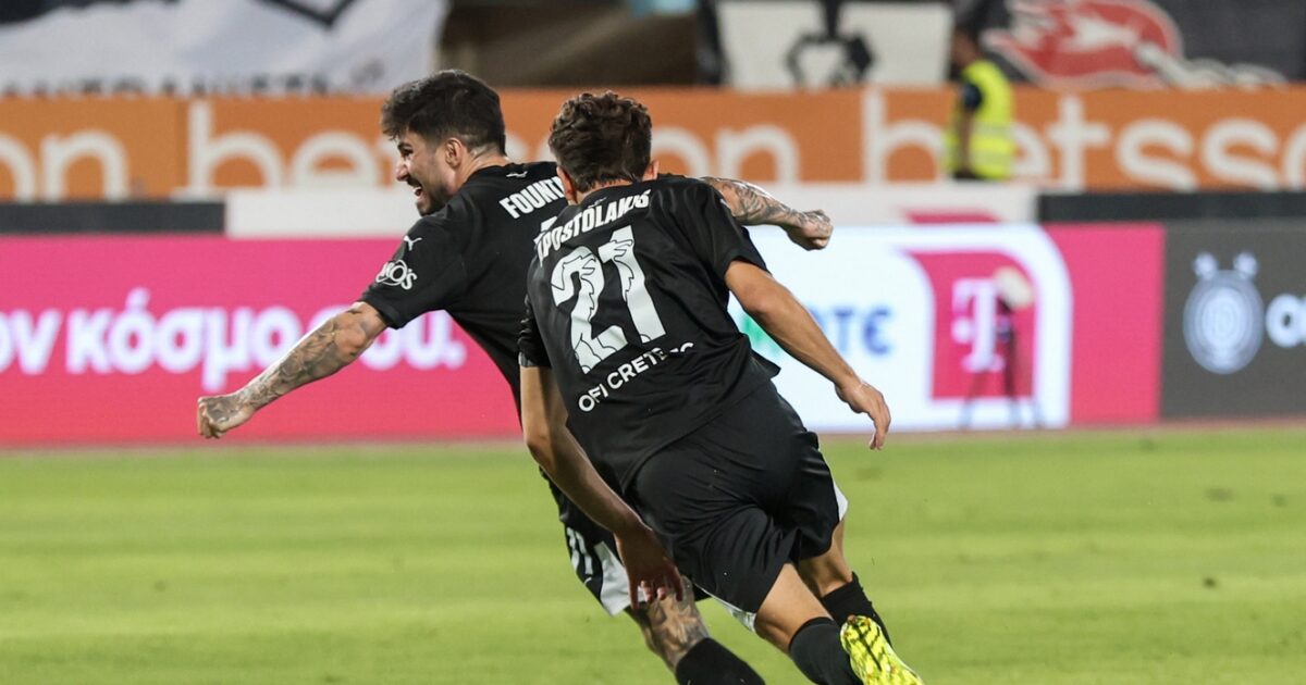ΤΣΣΚΑ Σόφιας 3-0: Ευρωπαϊκός θρίαμβος για τους Κρητικούς που είναι «αγκαλιά» με την πρόκριση στη League Phase του Europa League