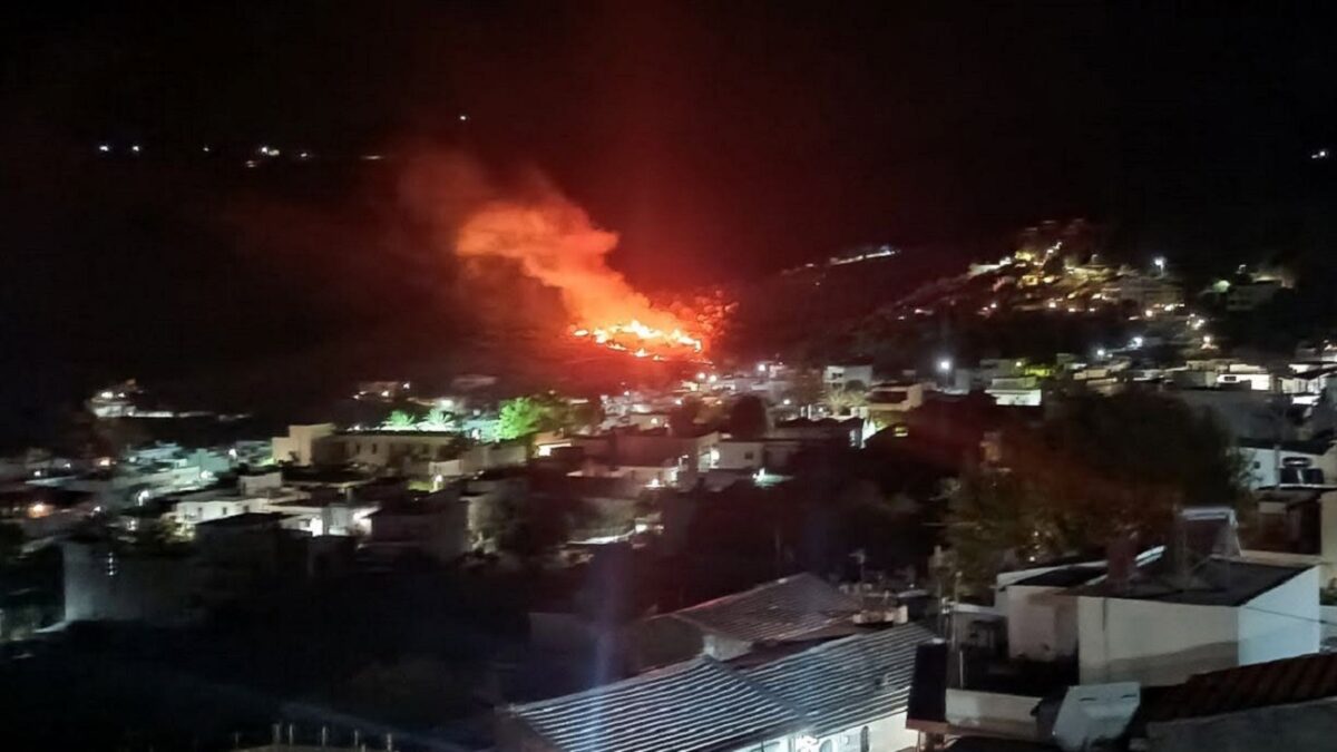 Φωτιά στο Λασίθι