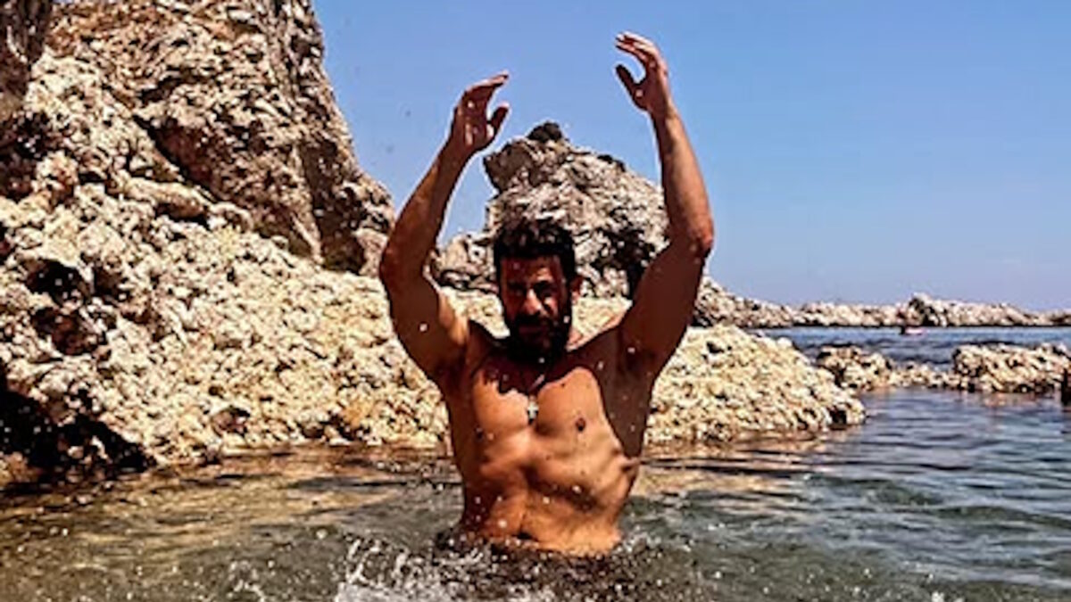 Ο Αλέξης Γεωργούλης σε εικόνα που δημοσιοποίησε στο Instagram