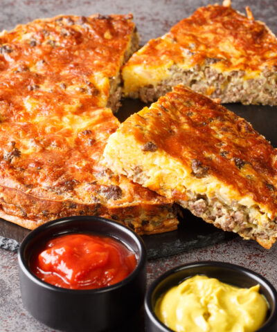 American Cheeseburger Pie