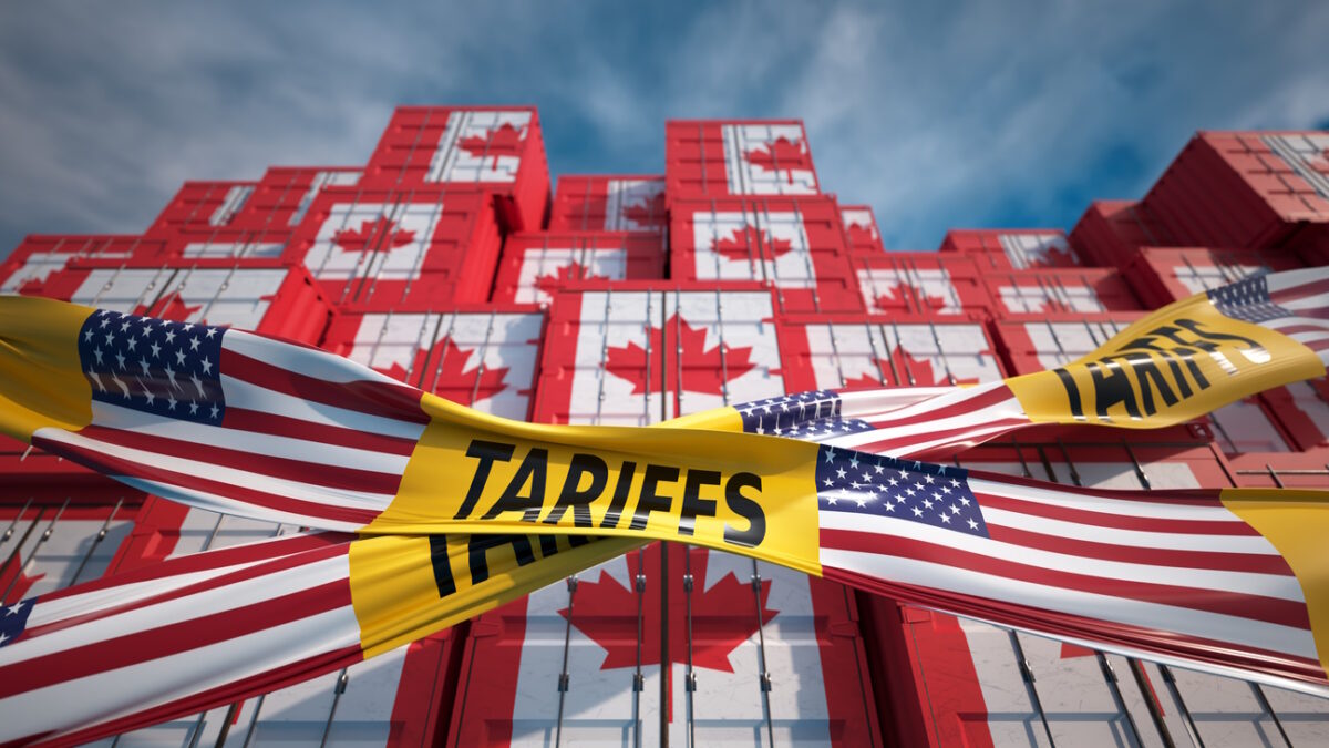 United States of America USA Global Tariff on Canada Exports of Goods, Tax, Trade War, Economy, Politics, Government