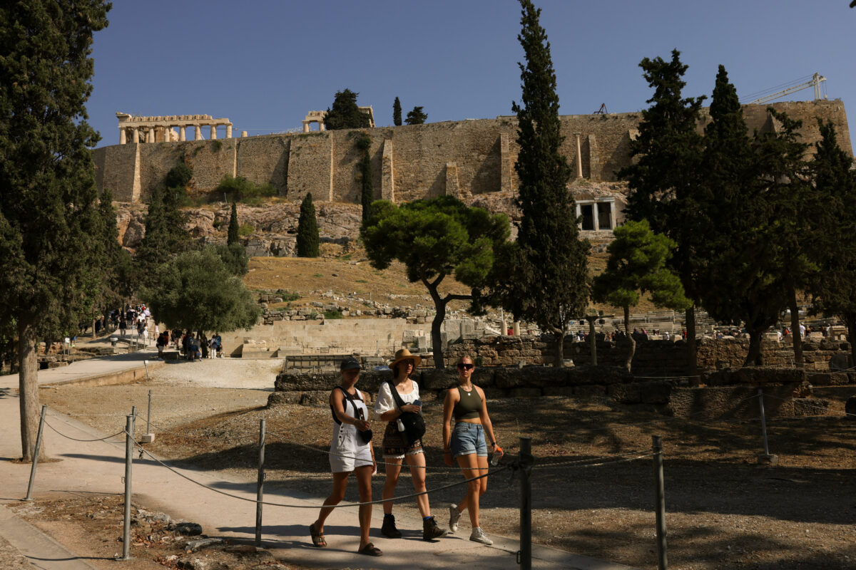 Καύσωνας, Αθήνα